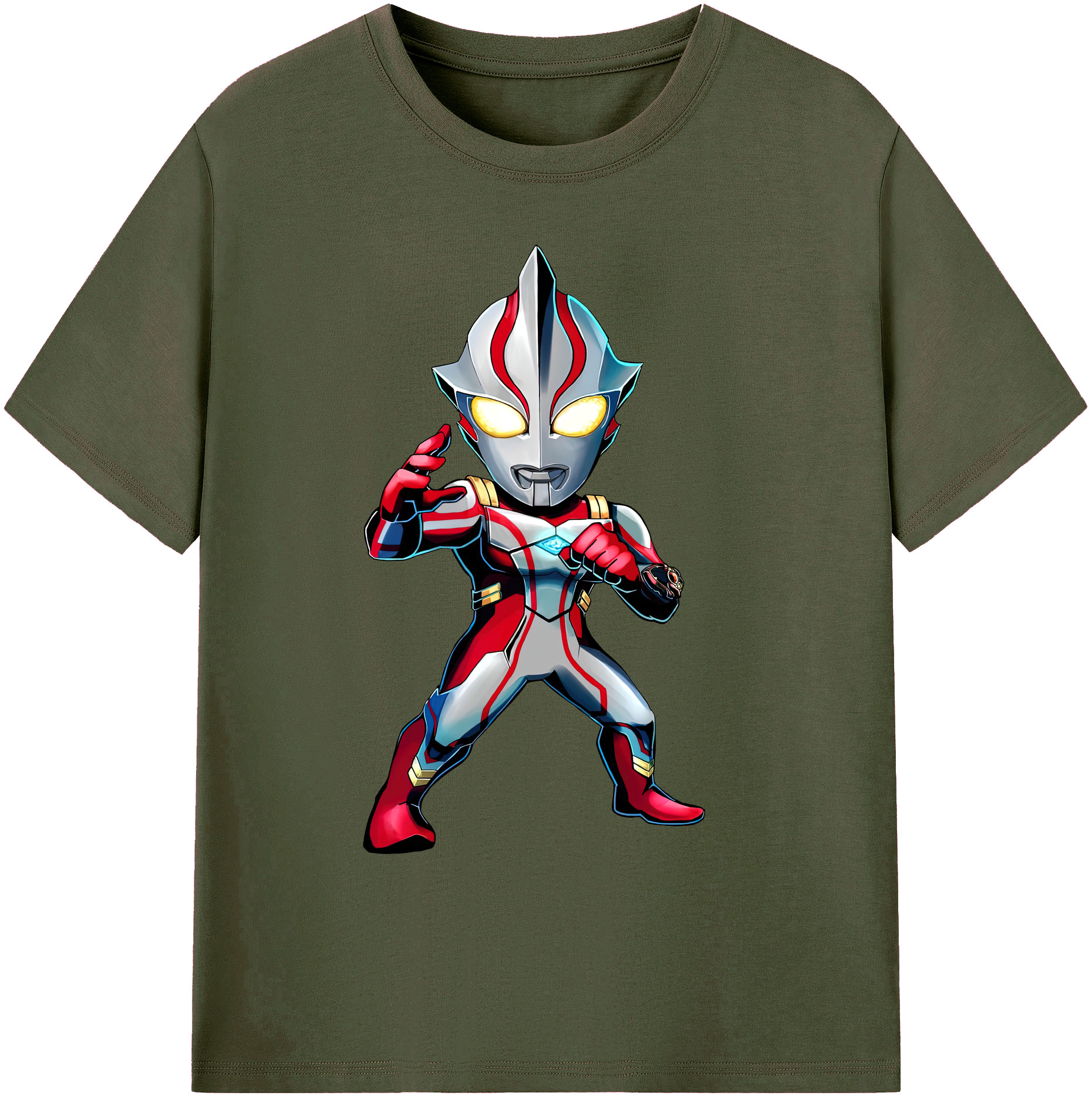（画像用） ウルトラマン Ultraman 綿100％ メンズ半袖Tシャツ｜肌触りやわらか＆通気性